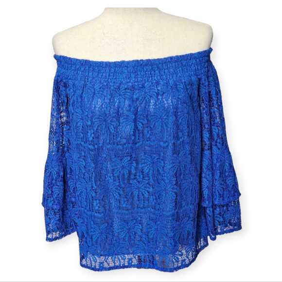 NEW Lilly Pulitzer Gorgeous Lace Tobyn Top - Picture 3 of 8